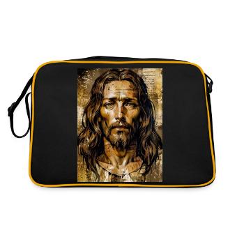 The Suffering Messiah - Retro Bag - black/gold - Back