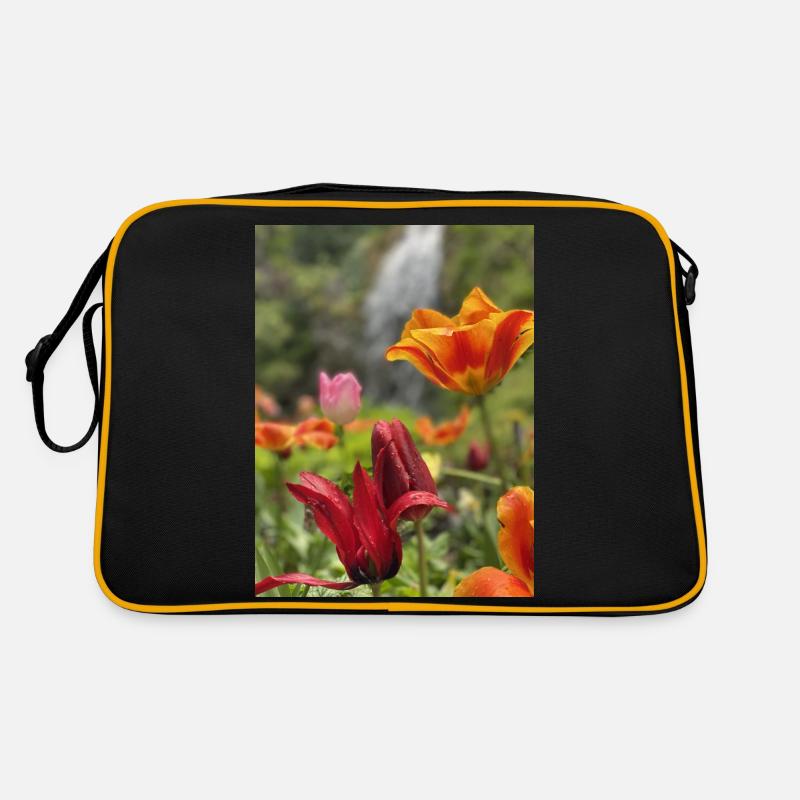 Tulipes colorées Sac Retro