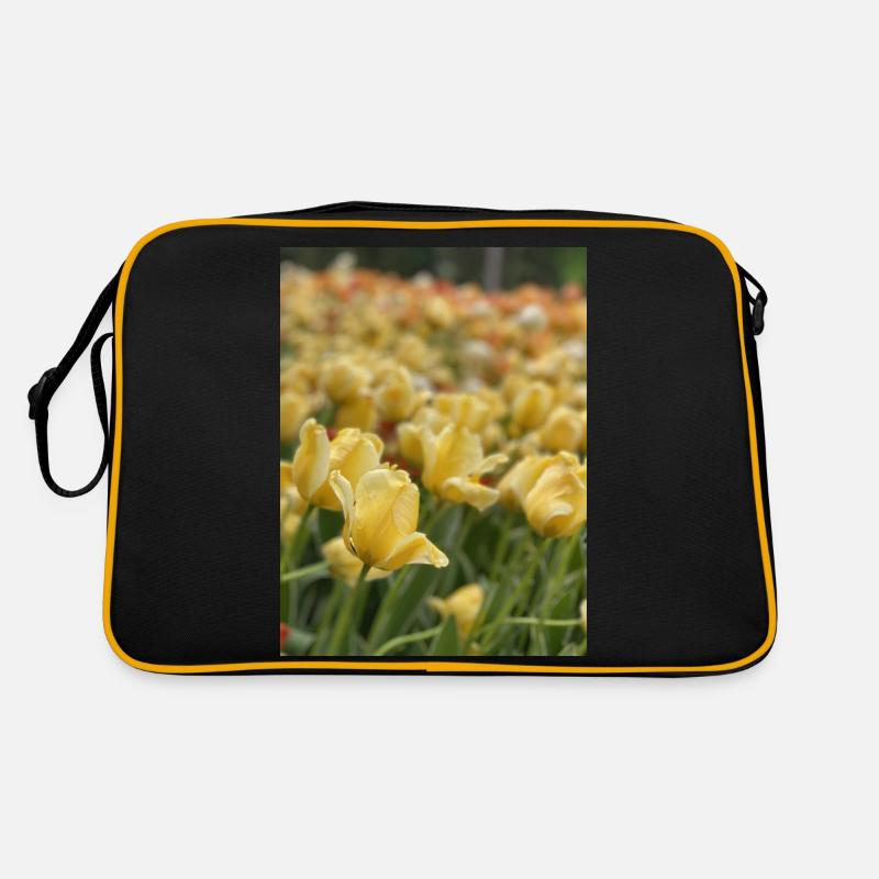 Tulip Sea yellow Retro Bag