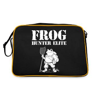 Frog Hunter Elite Amphibian Catching Master - Retro Bag - black/gold - Back