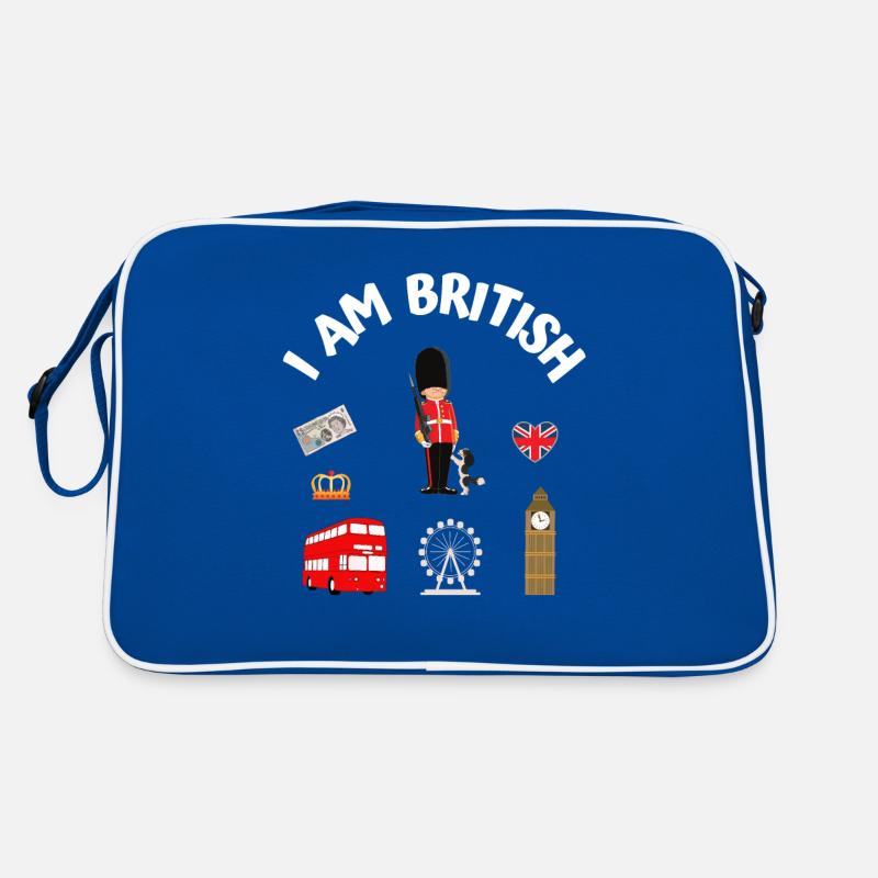 I am british Retro Tasche