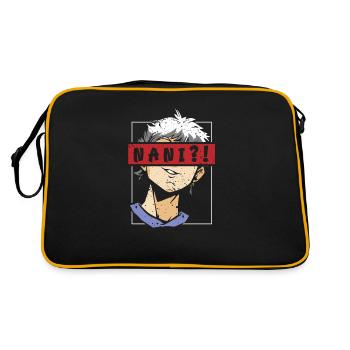 Anime Fan Present Japanese Cartoon Cosplay - Retro Bag - black/gold - Back