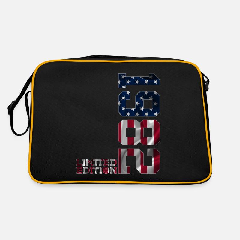 ÉDITION LIMITÉE 1982 USA 44E ANNIVERSAIRE Sac Retro