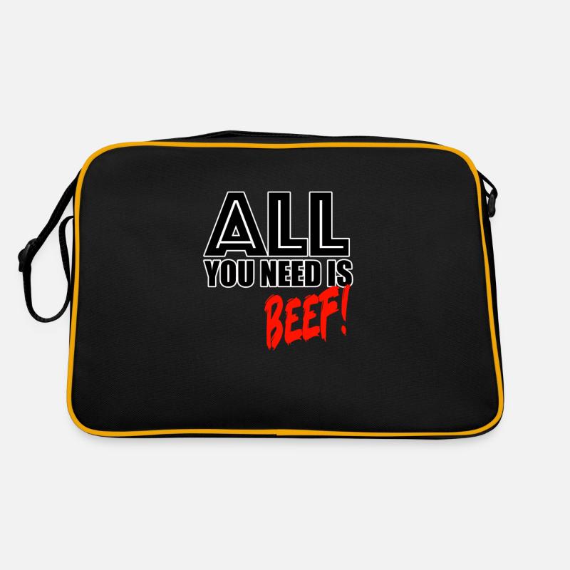 All you need is beef Retro Bag