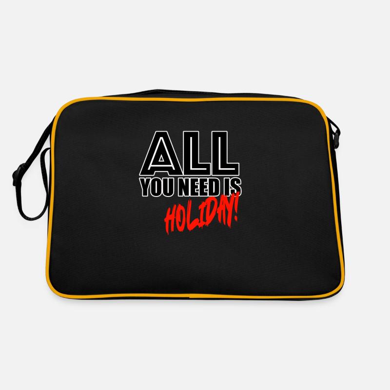 Tout ce dont vous avez besoin, c’est de vacances ! Sac Retro