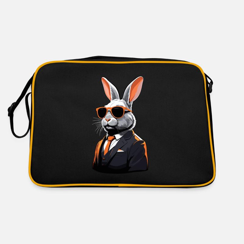 Iconic Daddy Bunny Easter Bunny Streetwear Retro Bag