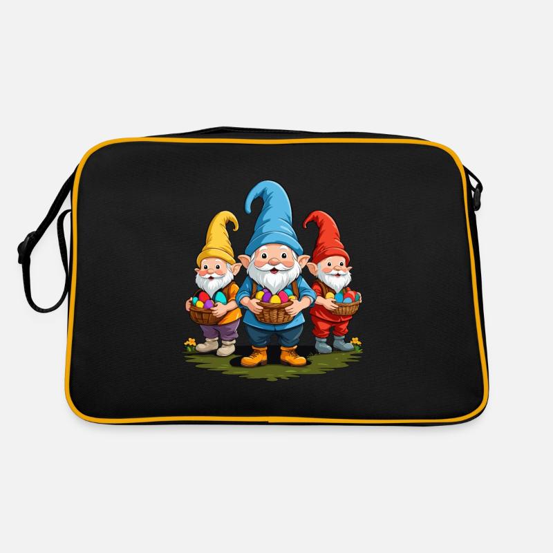 Easter Norse Gnome Easter Bunny Dwarfs Retro Bag