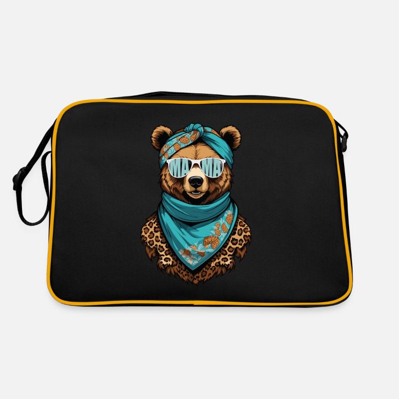Funny Mom Bear Mother Bear Bear Lover Retro Bag