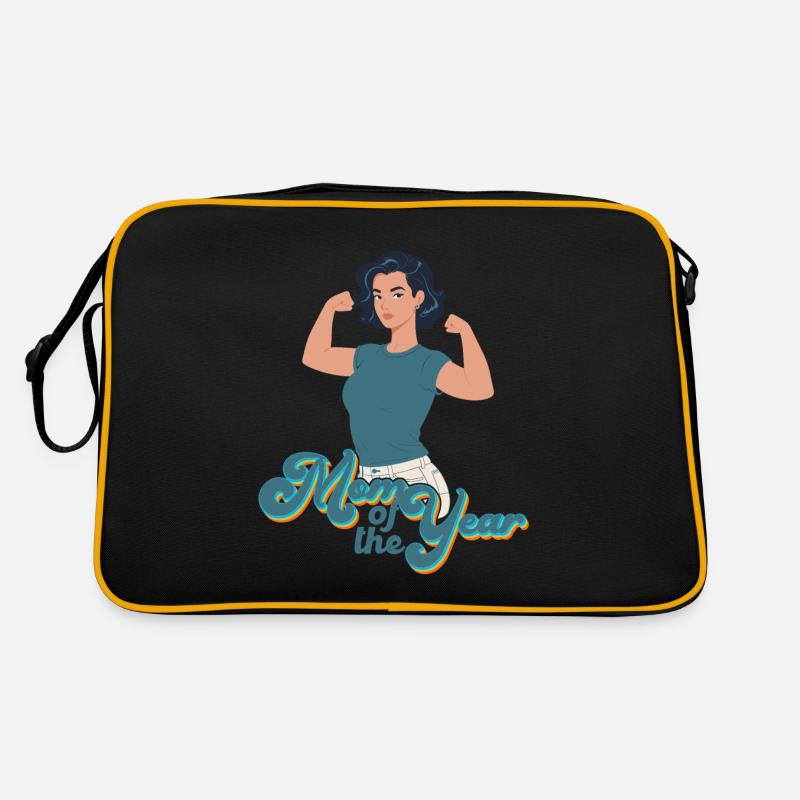 Mère de l’année Grande maman Maman drôle Sac Retro