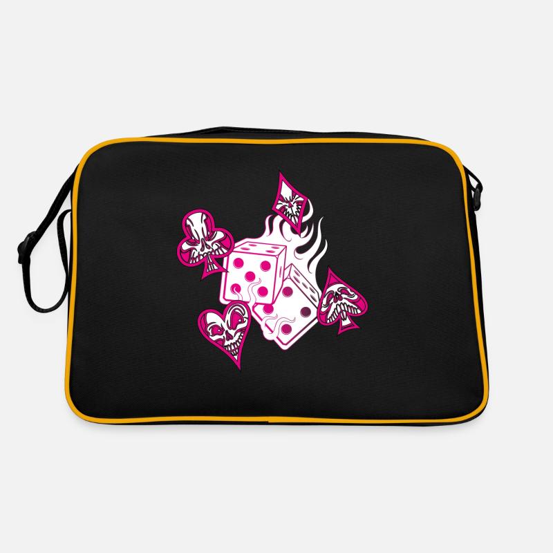 Glücksspiel Retro Tasche