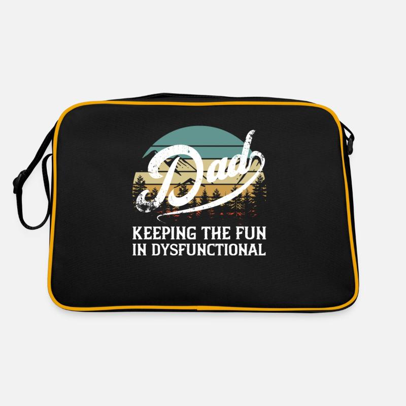 Humorvoller Vatertag Spruch Perfekter Style Retro Tasche