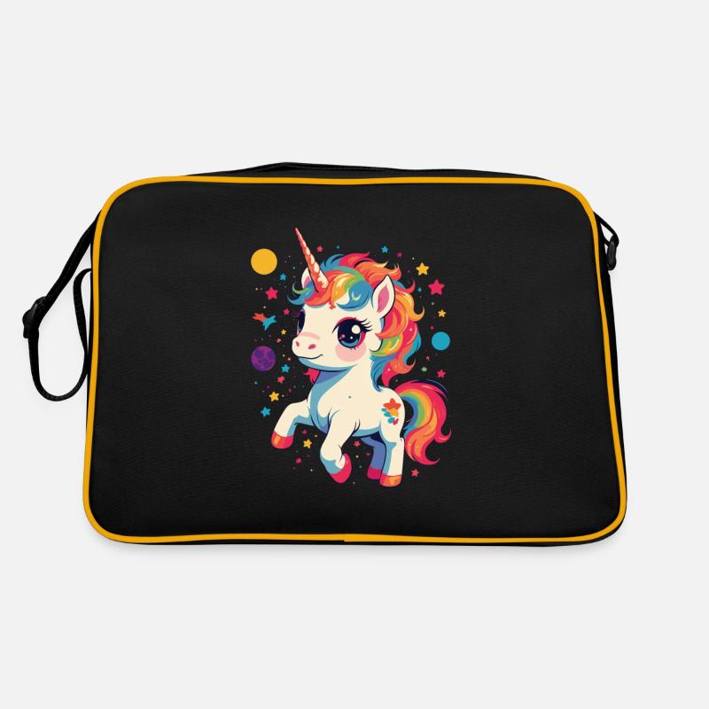 Unicorn Lover Design Funny Unicorns Retro Bag