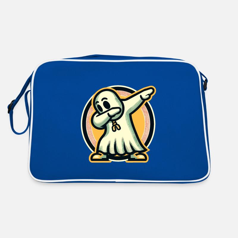 Funny Halloween Party Spooky Ghost Retro Bag