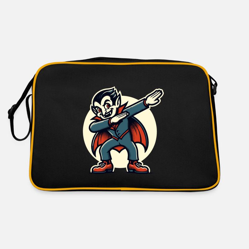 Dabbender Vampir Lustiges Dabbing Design Retro Tasche