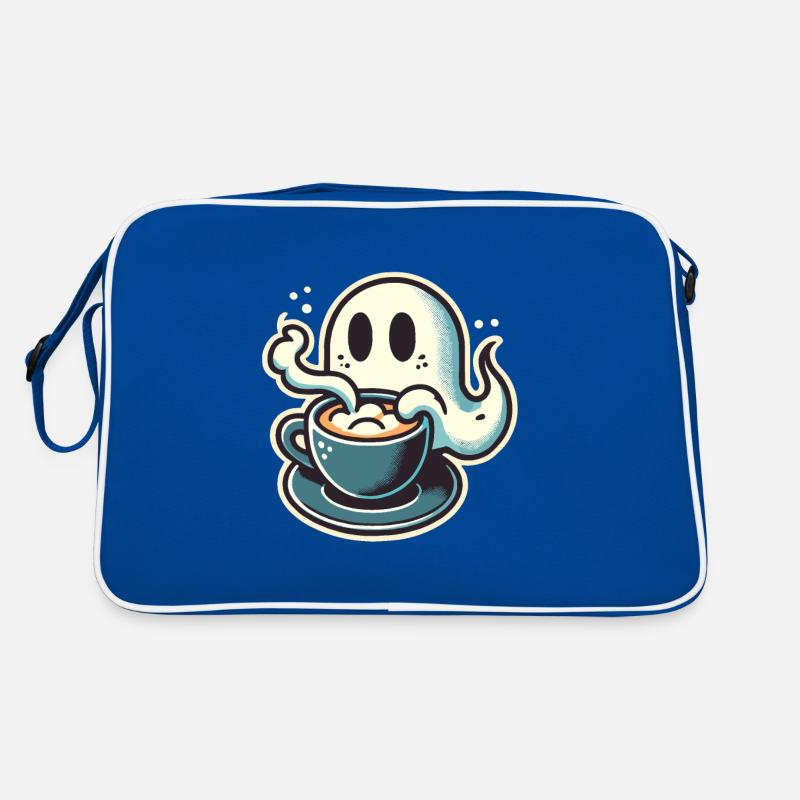 Coffee Lovers Barista Ghost Funny Coffee Retro Bag
