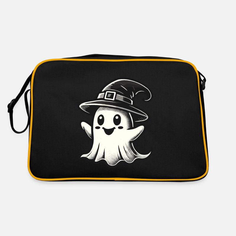 Funny Witch Ghost Spooky Party Retro Bag