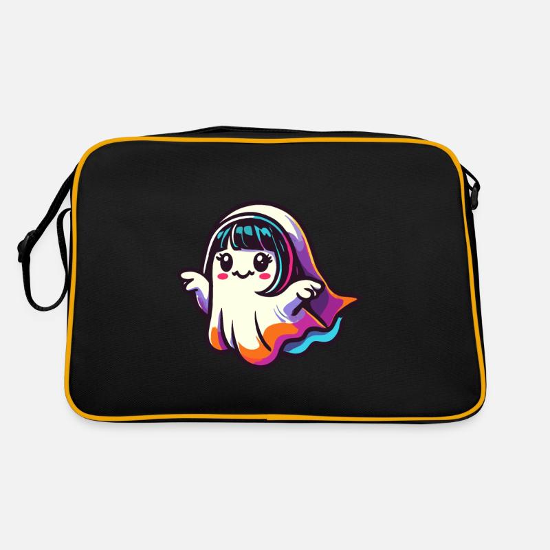 Goth Girl Ghost Cute Halloween Ghost Retro Bag