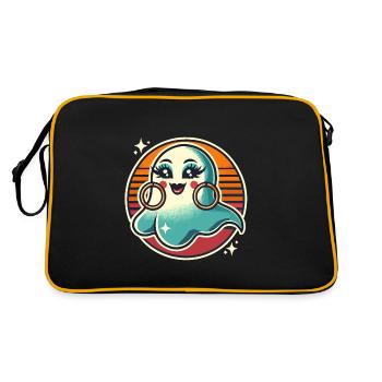 Drôle Glamour Goule Flashy Halloween - Sac Retro - noir/or - Dos