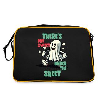 Funny Ghost Disguise Halloween Outfit - Retro Bag - black/gold - Back