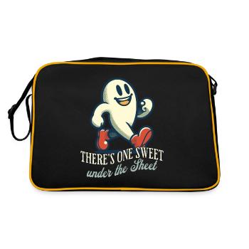 Funny Ghost Disguise Halloween Outfit - Retro Bag - black/gold - Back