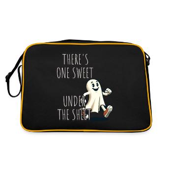 Funny Ghost Disguise Halloween Outfit - Retro Bag - black/gold - Back
