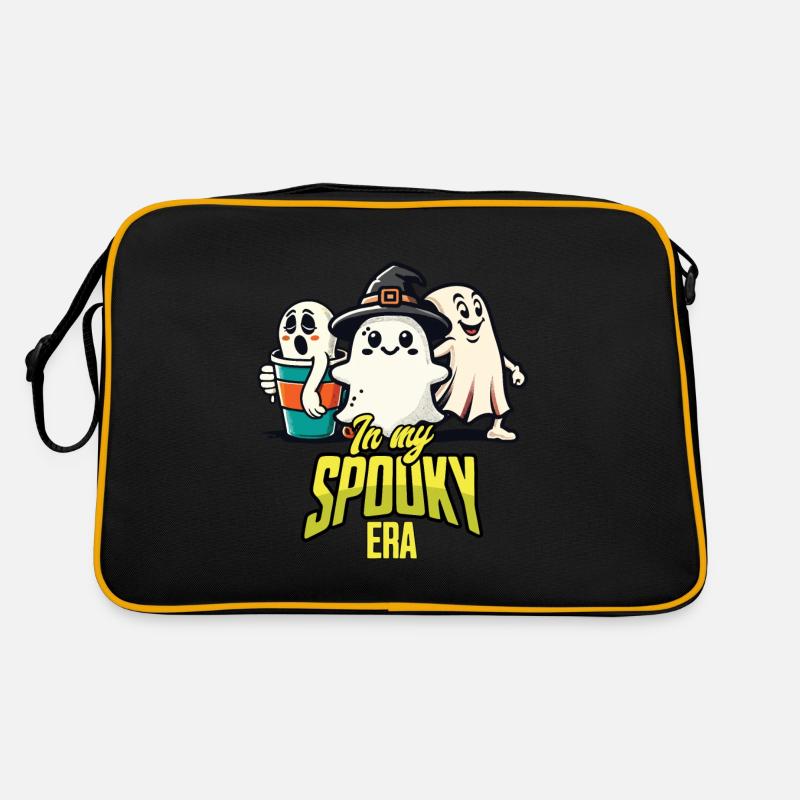 Halloween Zeit In Meiner Spooky Ära Retro Tasche