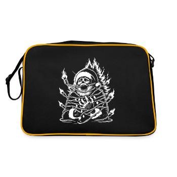 Christmas for Christmas Muffle Sarcastic - Retro Bag - black/gold - Back