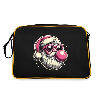 Cool Sigma Santa Christmas Joy - Retro Bag - black/gold - Back