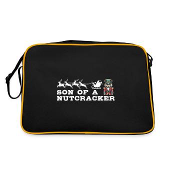 Casse-Noisette de Noël Fun - Sac Retro - noir/or - Dos