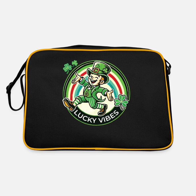 Joyeuses vibrations de la Saint-Patrick Sac Retro