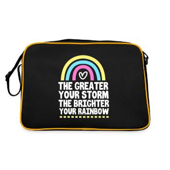 Embryo Transfer Day Fetus - Retro Bag - black/gold - Back