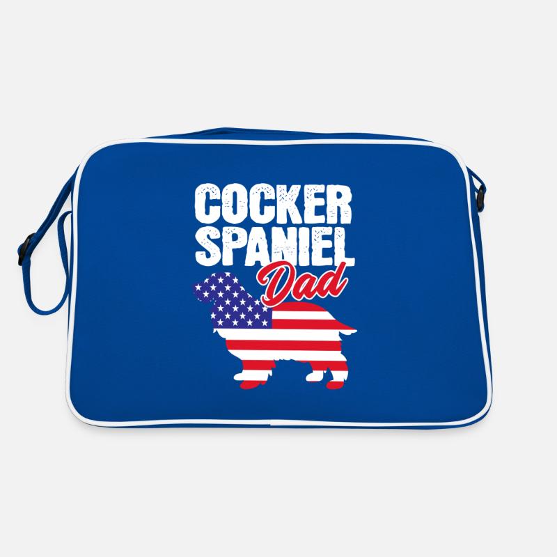 Père Cocker Spaniel Sac Retro