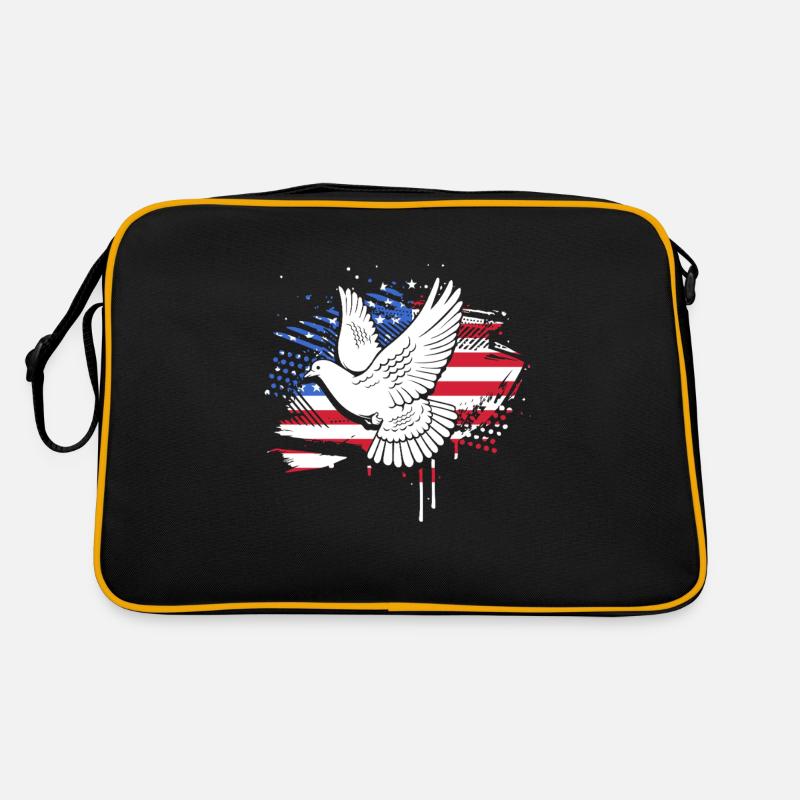 Taube Taubenjagd Jagd Jäger Retro Tasche