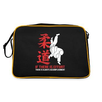 Judo - Sac Retro - noir/or - Dos