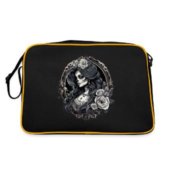 Esthétique La Catrina - Sac Retro - noir/or - Dos