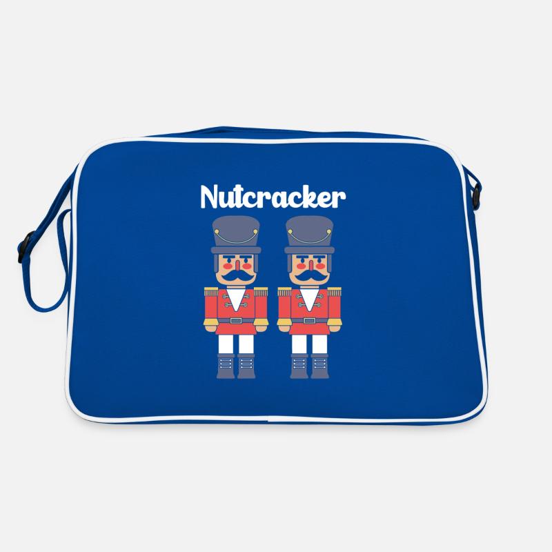 Nutcracker Christmas Retro Bag