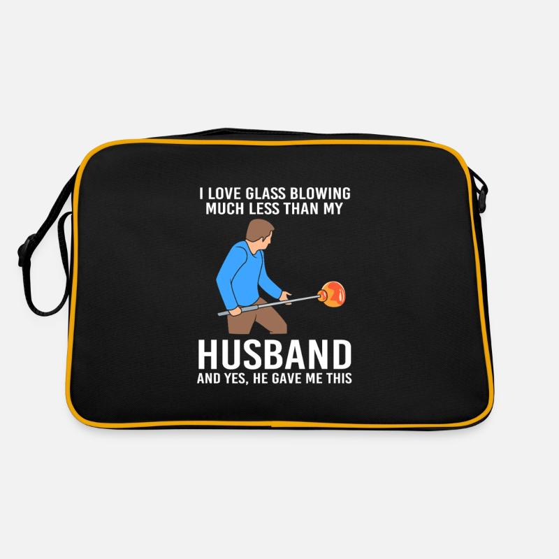 Verre soufflé Sac Retro