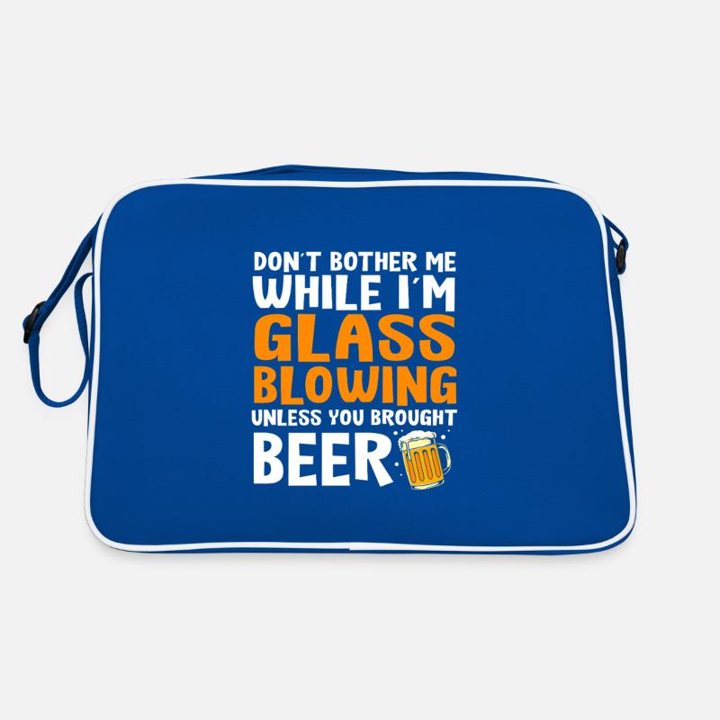 Glass Glassblower Retro Bag