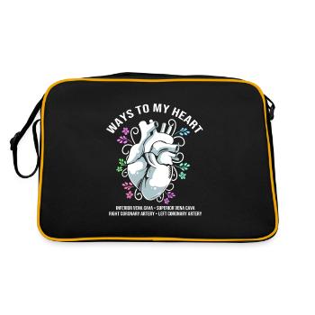 MFA Medical Physician - Retro Bag - black/gold - Back