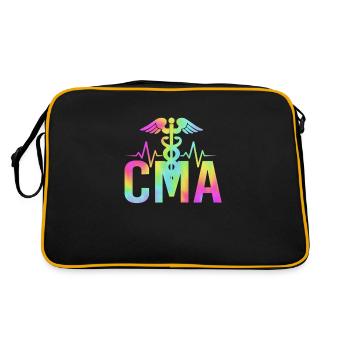 Assistant médical MFA - Sac Retro - noir/or - Dos