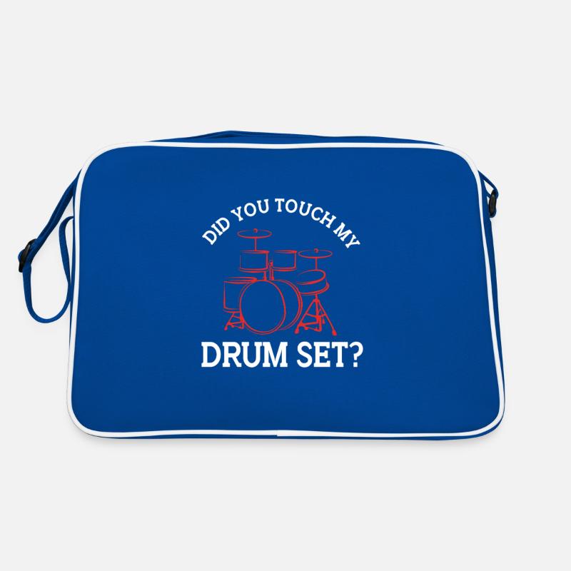 Schlagzeuger Drumsticks Schlagzeug Retro Tasche