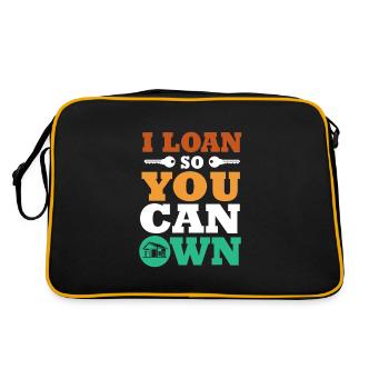 Hypothèque Dette de copropriété - Sac Retro - noir/or - Dos