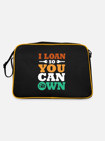 Hypothèque Dette de copropriété - Sac Retro - noir/or - Dos