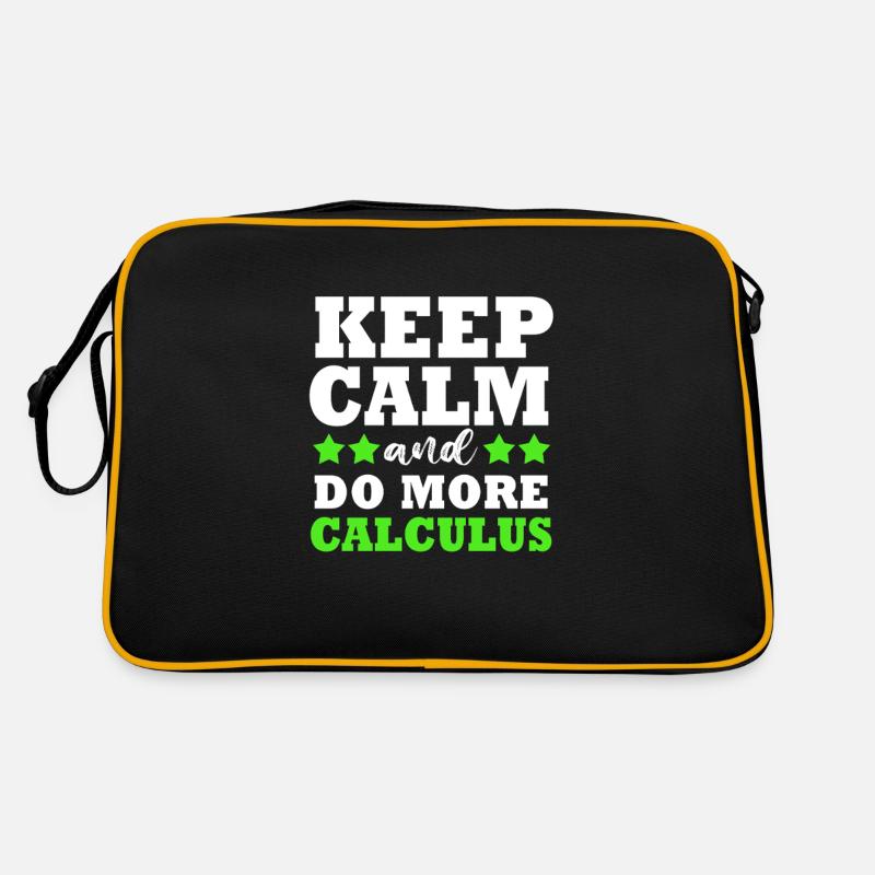 Mathematik mathematisch Mathe Mathematiker Retro Tasche