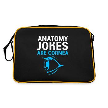 Ophthalmologist, Optician, Optician - Retro Bag - black/gold - Back