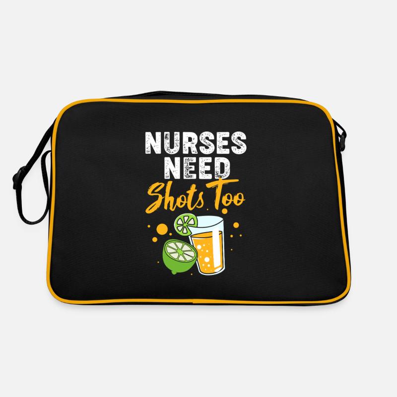 Krankenpfleger Krankenhaus Pfleger Retro Tasche