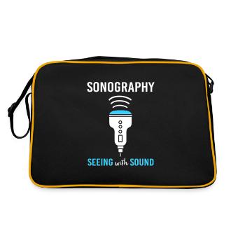 Ultrason - Sac Retro - noir/or - Dos