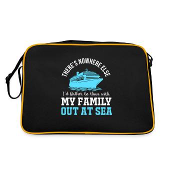 Cruise Cruise Ship - Retro Bag - black/gold - Back