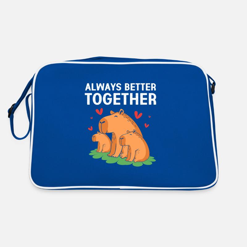 Capybara Capibara Retro Tasche