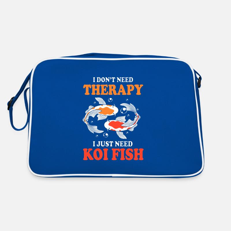 Koi Koi Koi Koi Koi Fish Koi Carp Retro Bag